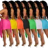 2022 Designer Sexy Womens Jurken Zomer Bodycon Jurk Borst Wikkelen Backless Hollowed Out Tassel One-Piece Rok