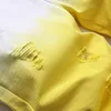 2022 Summer Men Shorts Fashion Casual Hole Tie-Dye Gradient gul frukt Färgglada denim Shorts Pantalones Cortos de Hombre