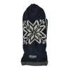 Bruceriver Mens Snowflake Knit Mittens with Warm Thinsulate Fleece Lining T220815294t