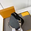 Moda mujer bolsos de hombro cadena de metal cuero clásico retro bolso diseñador letra impresión para mujer ocio elegancia cremallera diseño carteras paquete de tarjetas