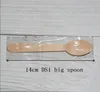 Деревянная чайная ложка Spoon Set Mini Coffee Liking Wooden Free Thers Spoons Birch Hot Supply Logos Доступный натуральный деревянный цвет HH22-274