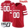 Nik1 zszyty Custom 81 Tyus Bowser 85 Christian Trahan 88 Steven Dunbar 9 Courtney Lark Houston Cougars Men Jersey