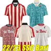 22/23 SSC Bari Screen Soccer Jerseys Hasition-Edition Bari X LC23 الصفحة الرئيسية 2022 2023 جيرسي قمصان كرة القدم بوتيا ميايلو ميتا غالانو دي اريكو مالامو