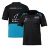 Nuova t-shirt F1 Tifosi della squadra di Formula 1 T-shirt casual Racing Race Uomo Donna Estate Quick Dry Maniche corte Top Plus Size Jersey Tee