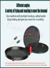 Electric Pizza Breakfast Pan Machine Oven Double-Sided Heating Automatic Power-Off Deepening Pancake Waffle Sandwich Home Commercial