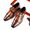 Zapatos de vestir 2022 Cuero Negocios Hombres Ropa formal Caballero Soltera Oficina Boda profesional