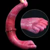 Nxy Dildos Dongs New Simulation Fist Masturbation Device Intercourse Fake Penis Silicone Anal Plug Adult Fun Products 220507