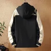 Herrjackor Japan Style Bigger Pocket Black Khaki 2022 Spring Autumn Jacket Men's Streetwear Bomber Clothes Plus Asian Oversize 4xlmen