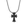 Оригинальный дизайн хромированный ожерелье персонализированное хип -хоп красочный годовщина Токио -Касл Пик Эксклюзивный Cross Designer Hearts CH GIF275Q