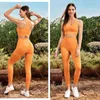 Sports Legings Sportwear Gym Suits Woman Seamless Yoga Set Fitness Push Up Bra Clotihing Piece Tracksuits For Women J220706
