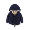 LZH 2022 New Winter Plus Parka Velvet for Boys Cotton There Warm Wark Children Winter Winter Jackts Kids Snowfield Jacket J220718