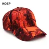 Koep Outdoor Fishing Caps Jungle Baseball Cap jachtmuts Katoen Camouflage Dad Hoeden Pine Cypress 220513