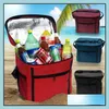 Storage Boxes Bins Drink Meal Pack Family Outdoor Picnic Bag Use Storin Dhqx5