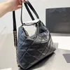 klassieke hobo schouder damestas mode capaciteit designer tassen kanaal handtas de draagtas