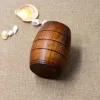 Wooden Barrel Shaped Beer Mug crestive wood beers cup chicken bar drinkware wine glass portable wooden-tumbler SN4549 YT66tgf