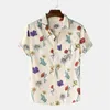 Chemises décontractées pour hommes Corduroy Button Up Men For Down Active Shirt Mens Short Sleeve Loose Tee Boy 9Men's