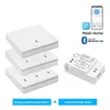 Smart Automation Modules Wireless Mesh Home APP Telecomando Interruttore a doppio controllo RF 2.4G Adesivi gratuiti Cablaggio dispositivo on-off Telefono cellulare A