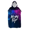 3D Anpassad PO Cape Hooded Bath Sport Beach Robe Poncho Surf Vuxna barn snabbt snabbt torrt badrockstrandkläder handduk 220616