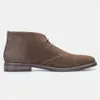 Bottes en cuir pour hommes Chaussures décontractées Mode Confortable Cheville Desert Boots pour hommes