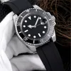 Men's automatic mechanical ceramic watch 40mm all stainless steel swimming watch sapphire luminous clock watch business leisure montre de luxe
