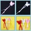 Другие мероприятия поставляют праздничный домашний сад 500ps Girls Princess Princess Butterfly Fairy Wand Dhswl