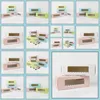5 цветов длинная картонная пекарня коробка для пирога швейцарские коробки Упаковка печенья SN1577 Drop Delivery 2021 Упаковочный офис школьный бизнес инд