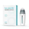 Bio h24 derma stamp titanium hydra needle microneedle efficient adjustable needles 10ml solution for skin rejuvenation size from 08037562