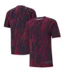 T-shirt F1 Formula 1 2022 Verappen Summer Team Shirt a maniche corte con la stessa usanza