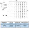 Строки светодиодные кортинас curtian струнные светильники Fairy USB Дистанционное управление гирляндой для домашнего окна Рождественское отделение салондал2209943