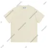 2022 Men's Tirts Summer T Shirt Designer T-Shirt T-Shirt Paris Foaming Blue Letter Print Tshirts Short
