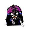 HBP 3D Joker Cadılar Bayramı Sırt Çantası Öğrenci Çantası Oxford Ceza Akademi Tarzı Schoolbag 220804