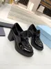 여성 디자이너 로퍼 드레스 신발 신규 플랫폼 하이힐 캐주얼 가죽 신발 패션 운동화