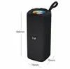 LM-881 Wireless Bluetooth Speaker Portable Speakers with RGB lights FM Radion Aluminum alloy blue black red camouflage 5 color