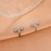 Fashion Exquisite Rhinestone Decor Ear Cuff Earring for Women Fake Cartilage No Piercing Earrings Wholesale Jewelry