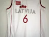 Latvija Moive 6 Kristaps Porzingis Jerseys Men Basketball Coment
