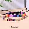 Charm Bracelets 2Pcs/Set Bohemian Friendship Couple Bracelet Charms Men Women Fashion Beach Adjustable Durable Handmade 2022 Jewelry Gift Fe