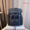 Hommes élégants sacs à dos en cuir Sport Style sac lettre imprimer sacs à dos haute capacité sacs d'école 30*34 cm luxe sacs de plein air