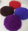 INDAIN İnsan Virgin Saç Değiştirme 60# Beyaz Sarışın Renkli Afro Tam Dantel Toupee 4mm Siyah Erkekler İçin Kinky Curl Kırmızı Erkek Ünitesi Hızlı Ekspres Teslimat