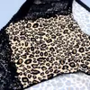Beauwear cintura média leopardo roupas femininas calcinha curta sexy rendas briefs plus size feminino roupa interior sexy lingeires para senhoras 220512