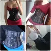 Sexy espartilho underbust mulheres gótico espartilho superior curva shaper modelagem cinta emagrecimento cinto de renda espartilhos bustiers preto branco 220614