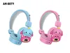 AH-807H 807Y 807K 906H Kopfhörer Neue Nette Cartoon Regenbogen kopfhörer Gaming Blase Bluetooth Stereo Headset