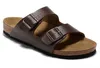 arizona new summer beach cork slippers sandals double buckle clogs sandalias wom