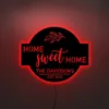 Home Sweet Home LED LED USB Night Light Personalizado Custom Nomeado Lâmpada de parede de neon para casa Decorar o controle remoto 220623