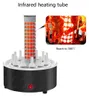 TK12K كهربائي دوار الشواء المشوي المطبخ BBQ اللحوم Skewer آلة تدفئة الأشعة تحت الحمراء الكباب شواء الفرن