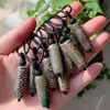 Colares pendentes Reiki Coloque de pedra Tibetano natural dzi agates buda charme nove olhos guanyin ruyi dragão agat malependa