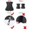 cinturino modellante Zipper trainer corsetto lattice vita cincher sottoseno corpo shapewear donna guaina dimagrante cintura addominale fajas 220615