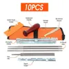 Special Household Hand Tools 10 Pcs Chainsaw Sharpening File STIHL Filing Kit Chain Sharpen Saw Files Tool New