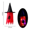 Saiten Halloween Dekoration Hängende Laterne LED Blinklicht Für Wohnkultur Geist Festival Dress Up Glowing Wizard Hut LampLED