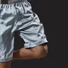 Mäns sömnkläder män silkeshorts pyjamas satin byxor tjock sommar man pajama mjuk nattkläder sovande shortsmen's