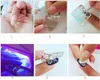 2022 moda New Salon 24 Tipo Hollow Laser Nail Art Sticker Stencil Set Gel Polish Nail Vinyl Tip Transfer Guide Template Nail Decalcomanie Adesivi